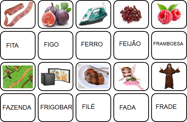 palavras com f e 5 letras