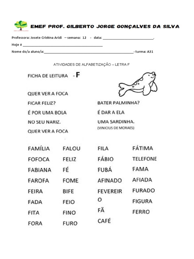 palavras com f e 6 letras