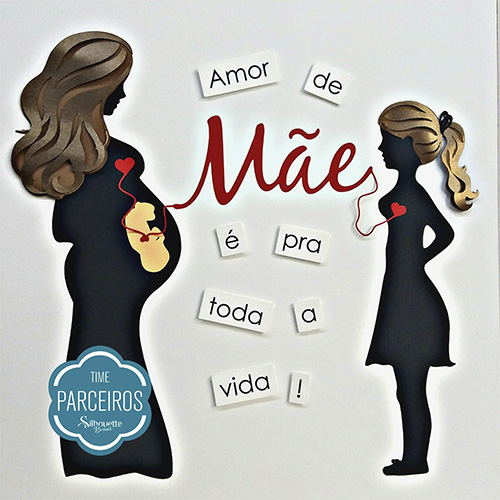 dia das mães 3d png