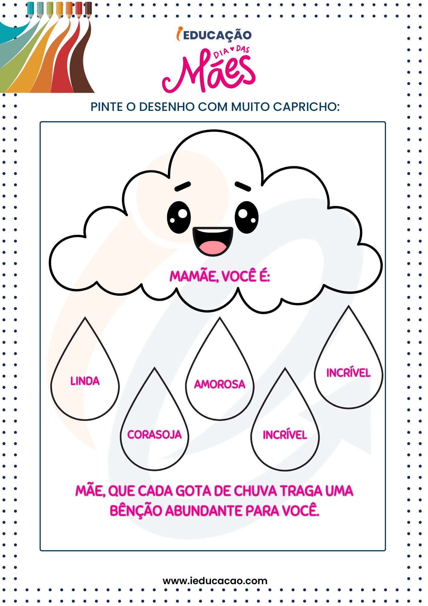 ideias inspiradoras de atividades para o dia das mães