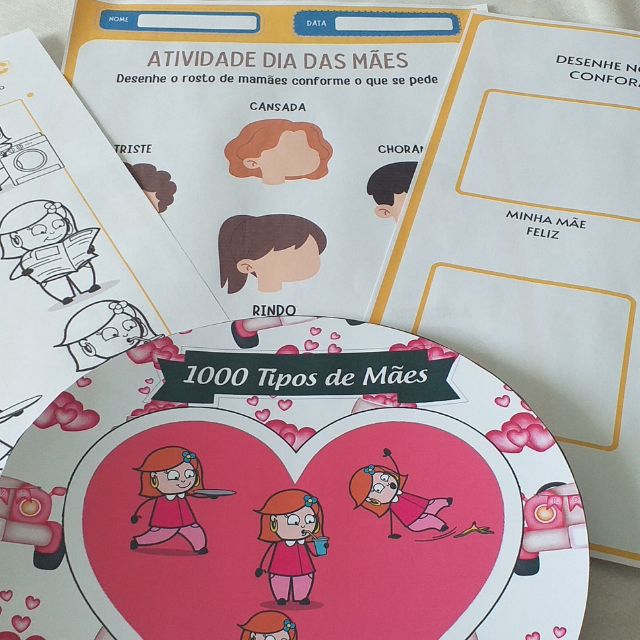 atividades dia das mães: escola vs. família
