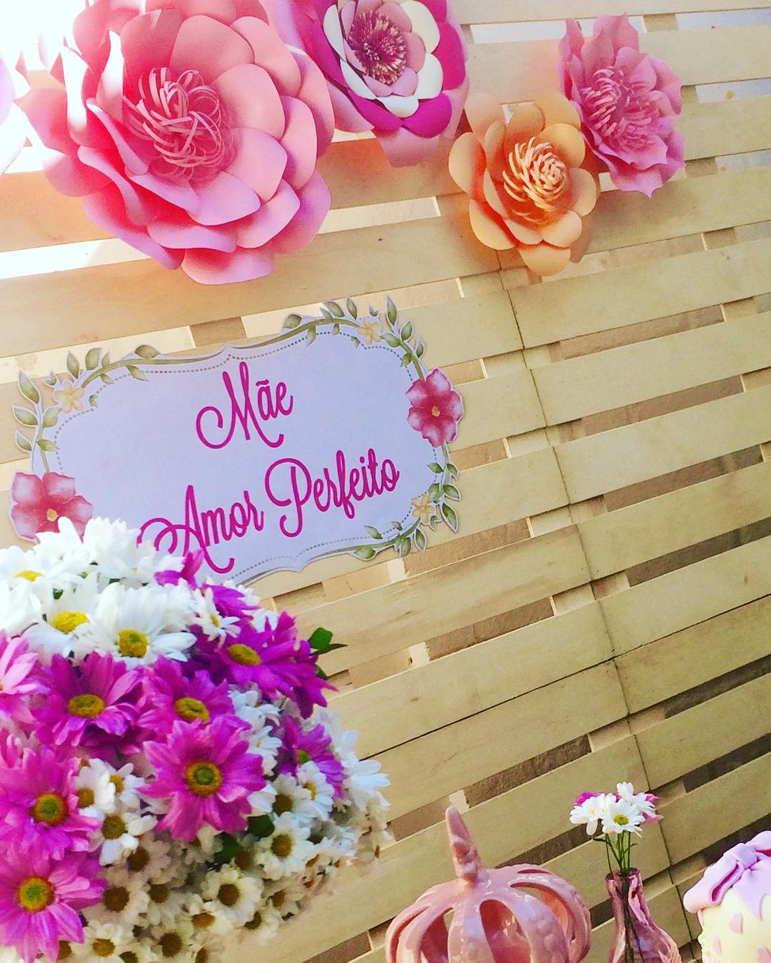 decoração dia das mães barata e bonita