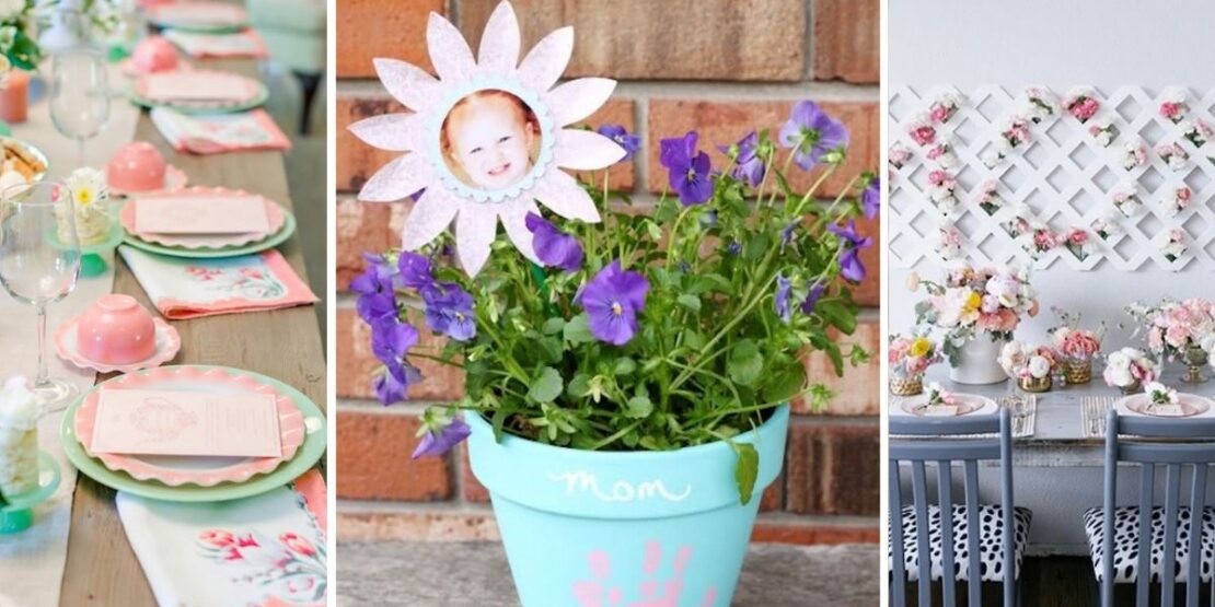 ideias de decoração dia das mães para sala