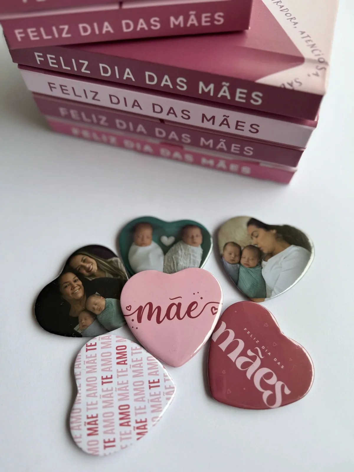 fundo dia das mães floral com corações