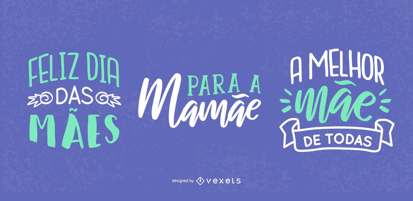 dia das mães lettering