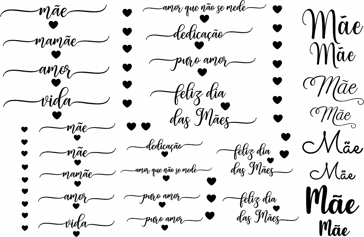 erros comuns ao fazer lettering dia das mães