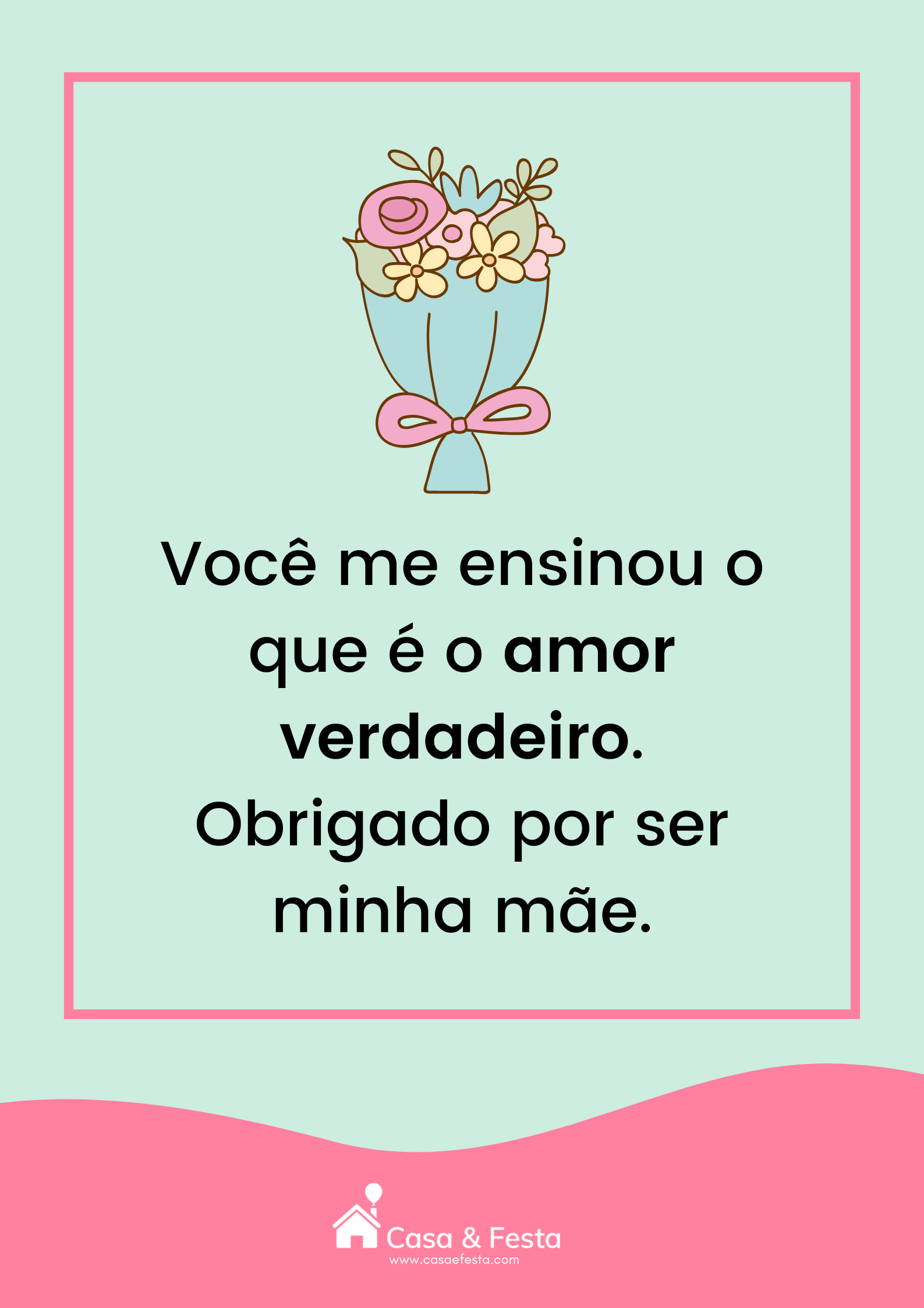 mensagem dia das mães vs cartão dia das mães qual escolher