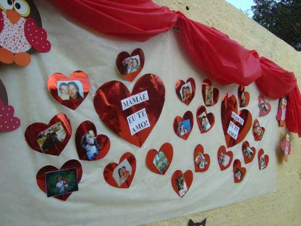 como fazer um painel google para o dia das mães na escola