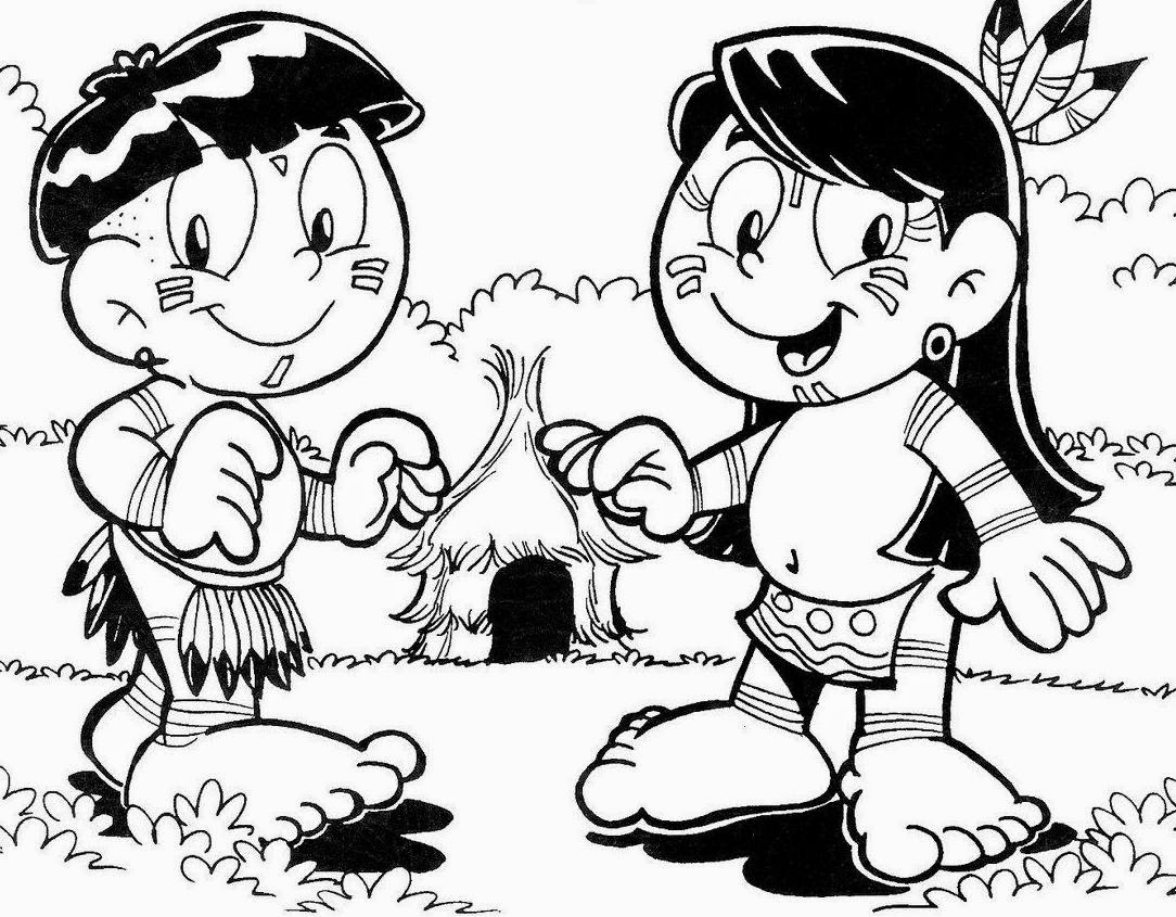 atividade dia do indio para educação infantil