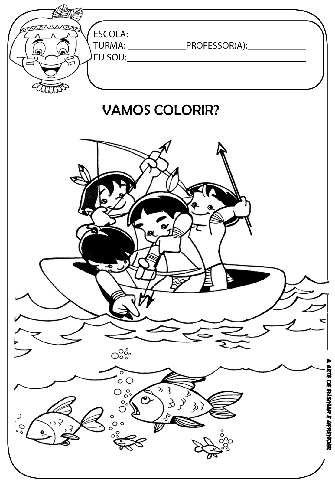 desenhos de ocas para colorir