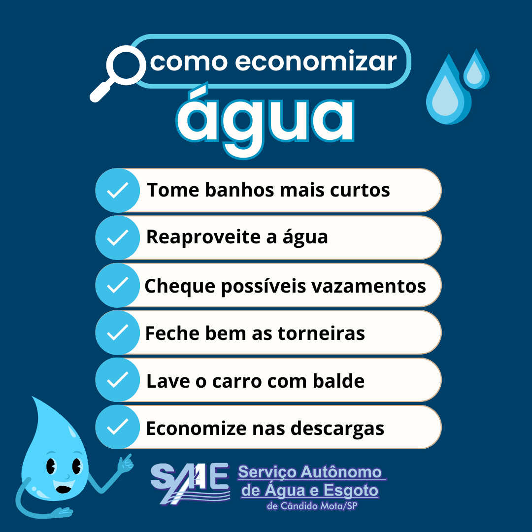 dicas para economizar água em casa