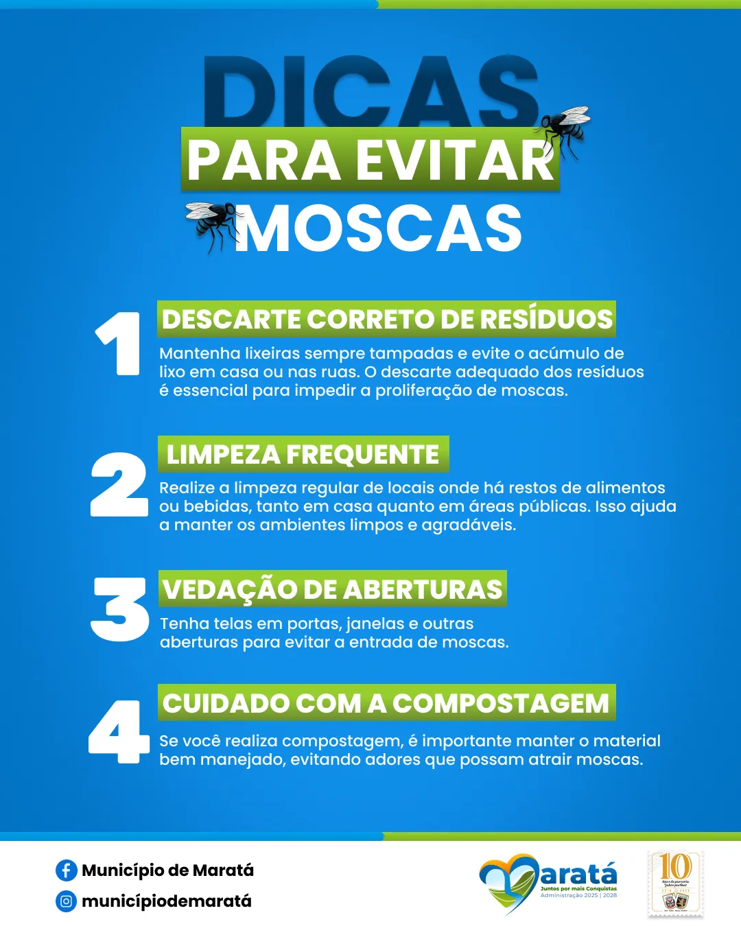 remédios caseiros contra moscas