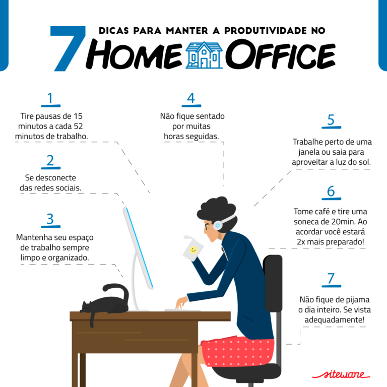 dicas para home office produtivo