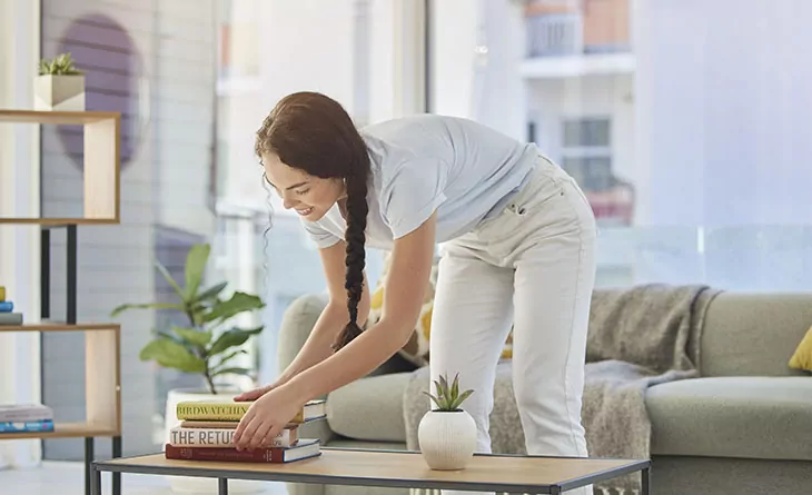 hábito de 1 minuto para organização