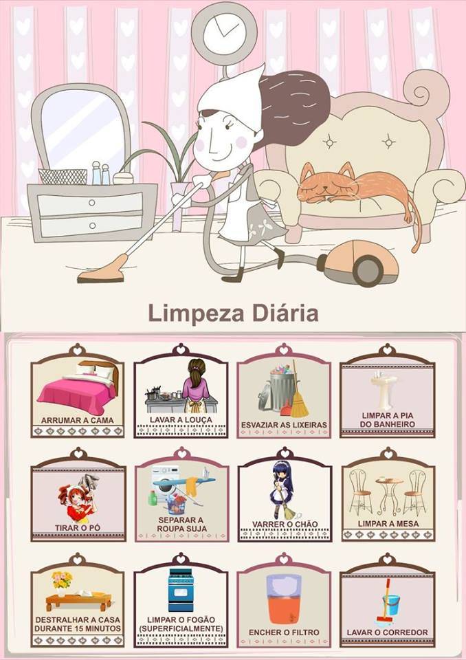 como organizar a casa em 20 minutos