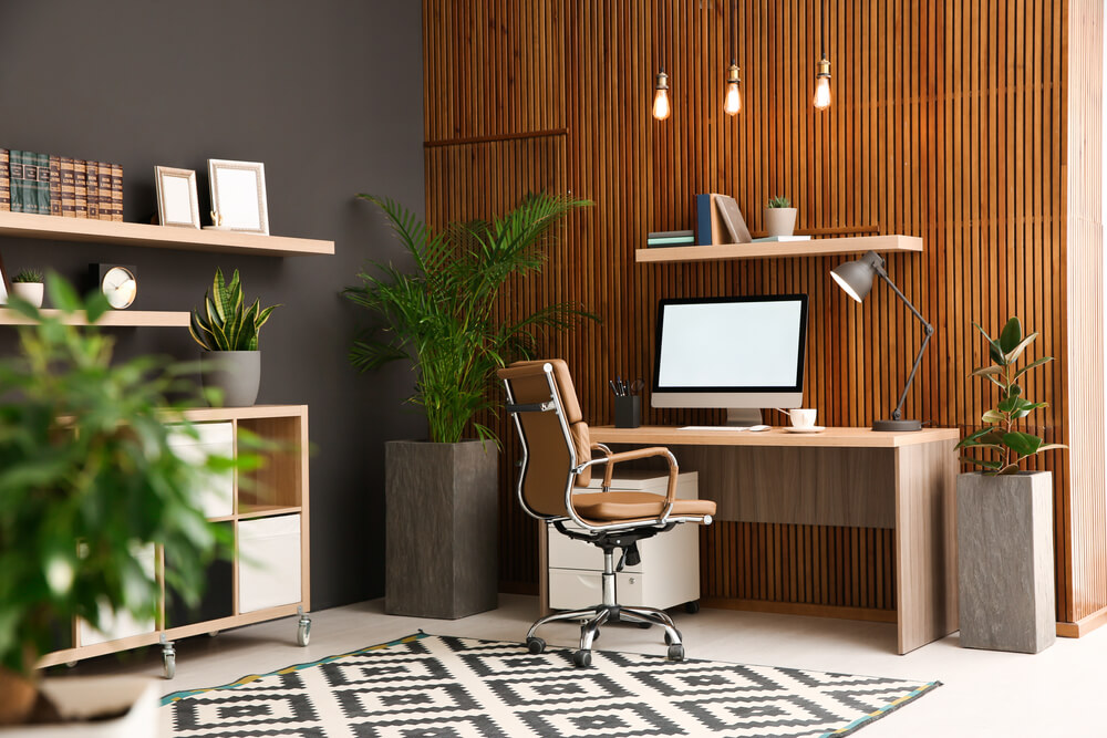 como organizar home office pequeno