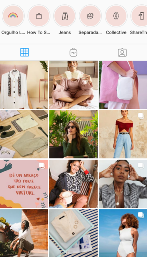 dicas para organizar o feed do instagram