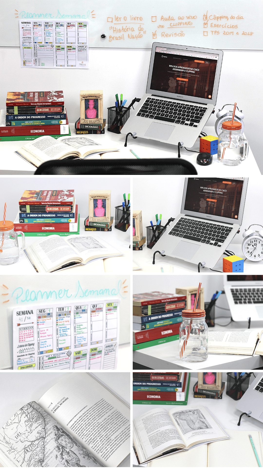 Como montar um cronograma de estudos realista e eficaz