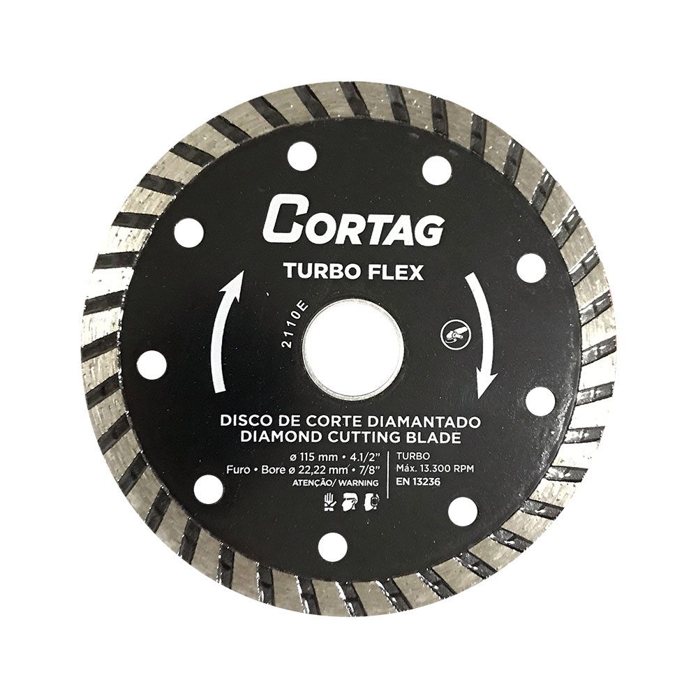 disco diamantado para lixadeira 115mm