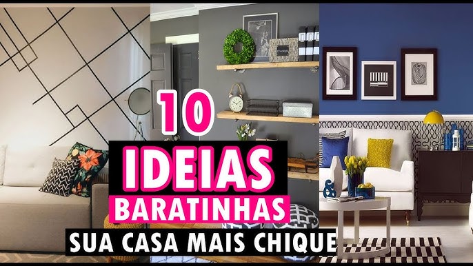 diy decoração gastando pouco