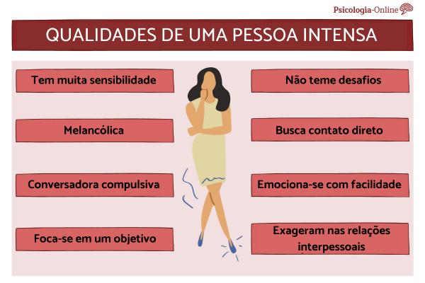 ela é intensa demais