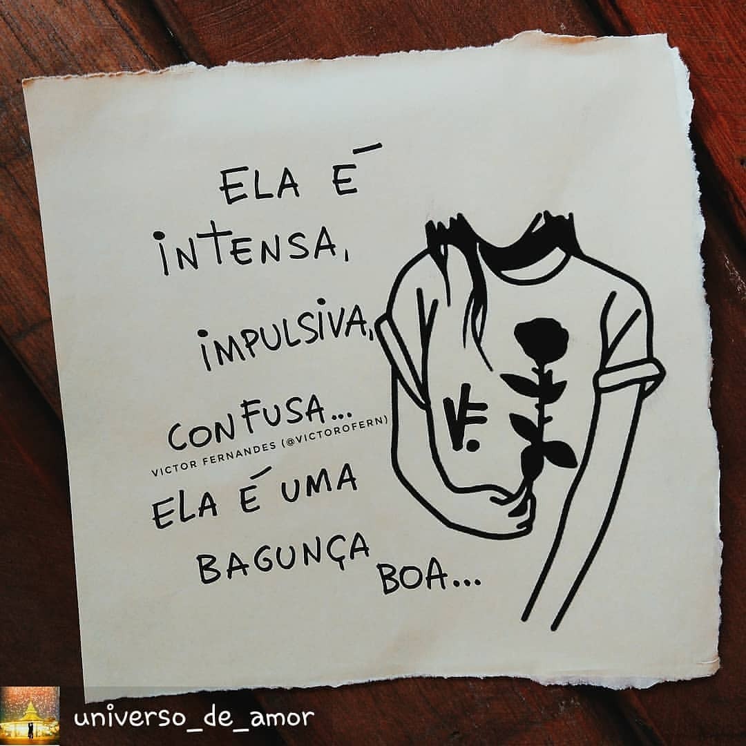 ela é intensa demais
