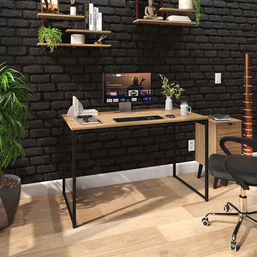 DIY: Cimento Queimado e Tijolinho Aparente no Seu Escritório Industrial