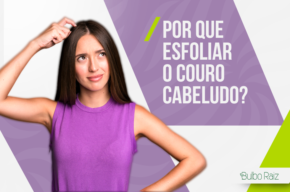 Esfoliar O Couro Cabeludo