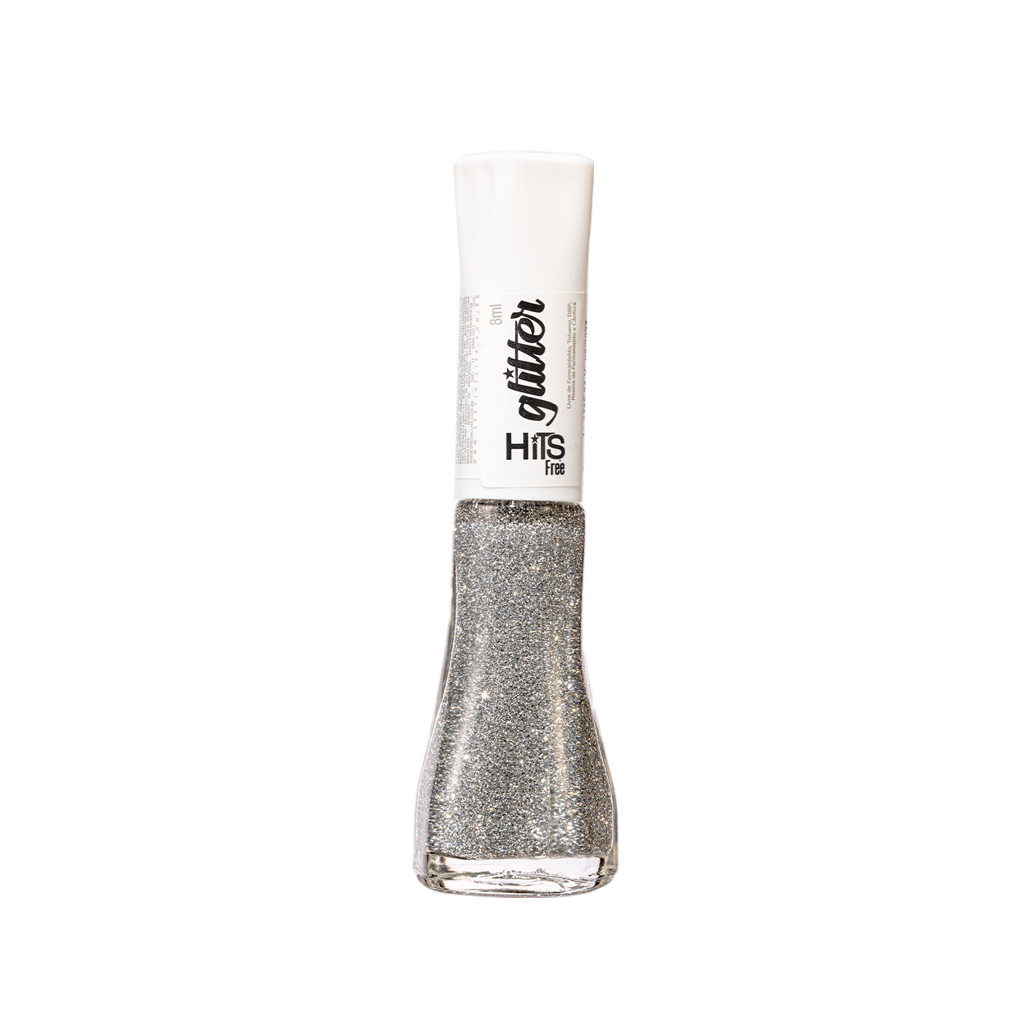 esmalte com glitter