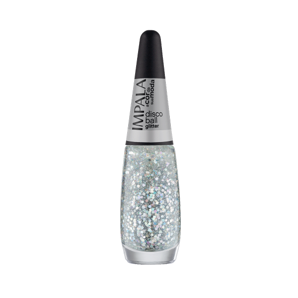 esmalte com glitter