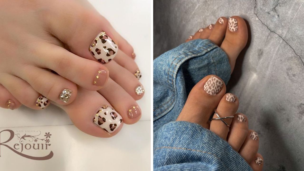 esmalte nude ou branco para unhas do pé