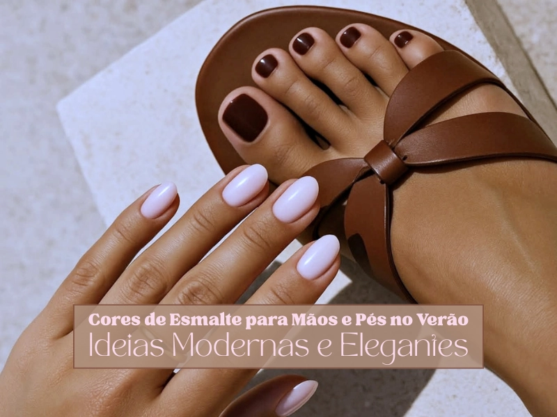 esmalte nude versus branco para unhas do pe