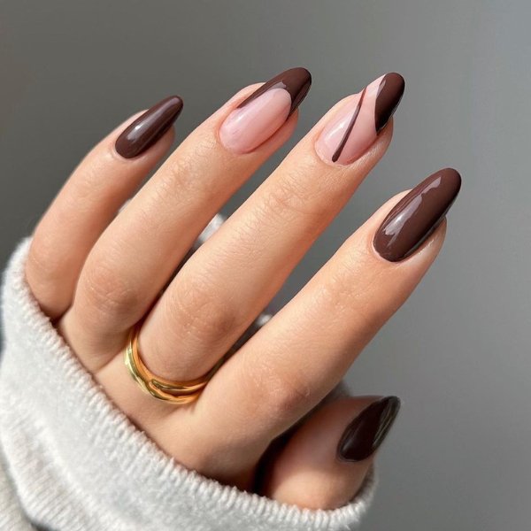 esmaltes marrom escuro importado ou nacional