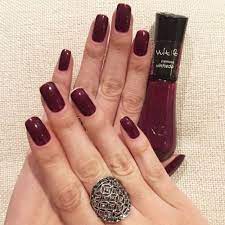 esmalte vult 5free cor vinho escuro