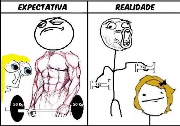 Espectativa X Realidade