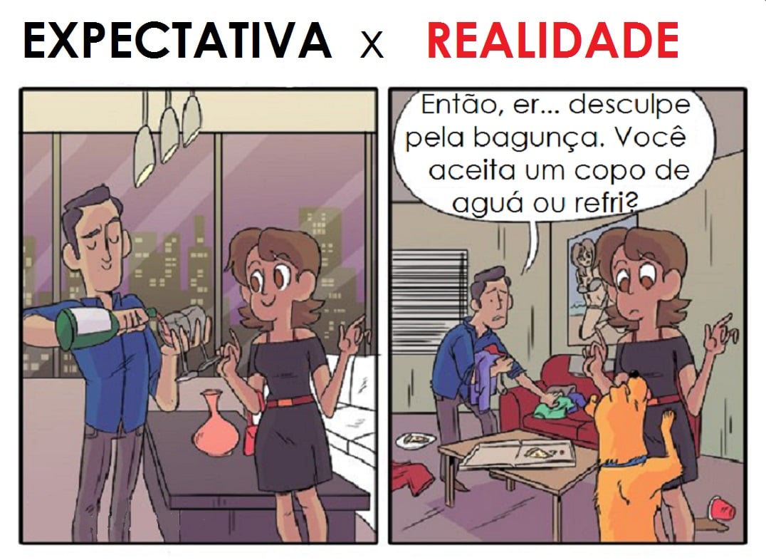 Os Memes Mais Engraçados de 'Expectativa x Realidade' na Internet