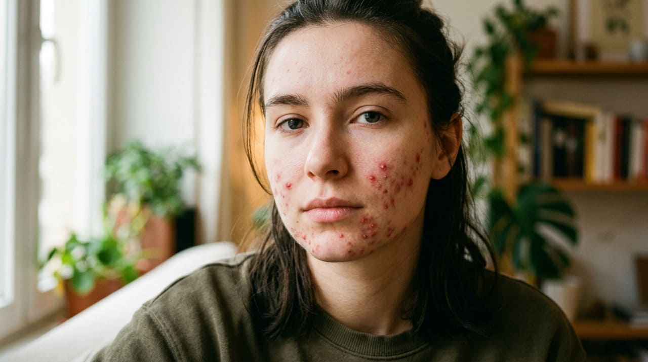 Quando procurar um dermatologista para tratar espinhas na testa?