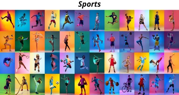 esportes individuais com D