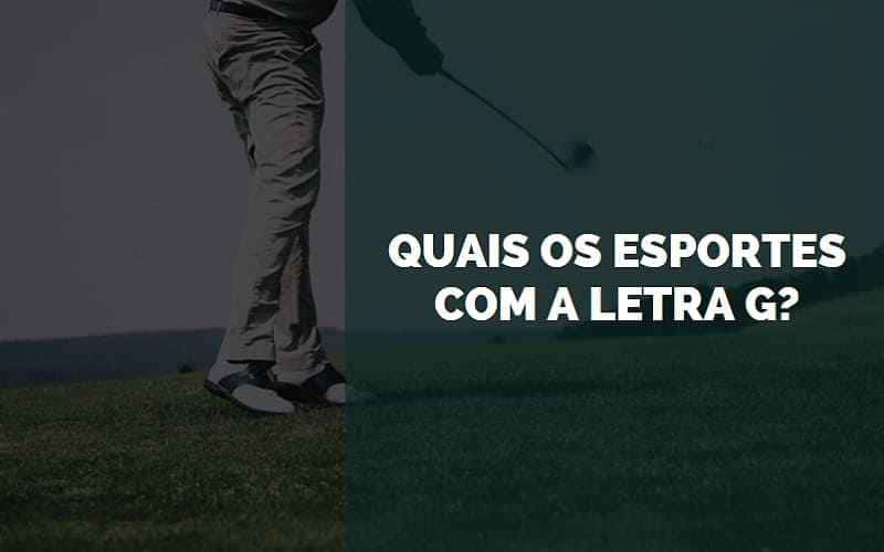 lista de esportes com g