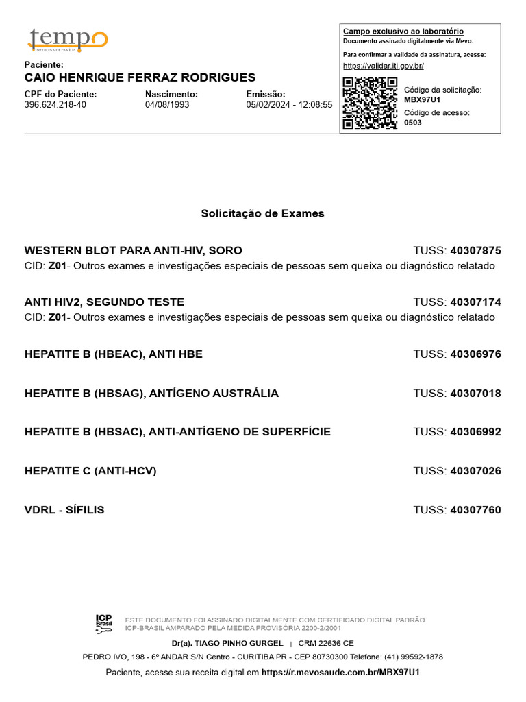 Check-up de ISTs na Rede Particular: Preços e Laboratórios Recomendados