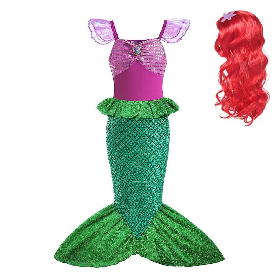 fantasia sereia neon