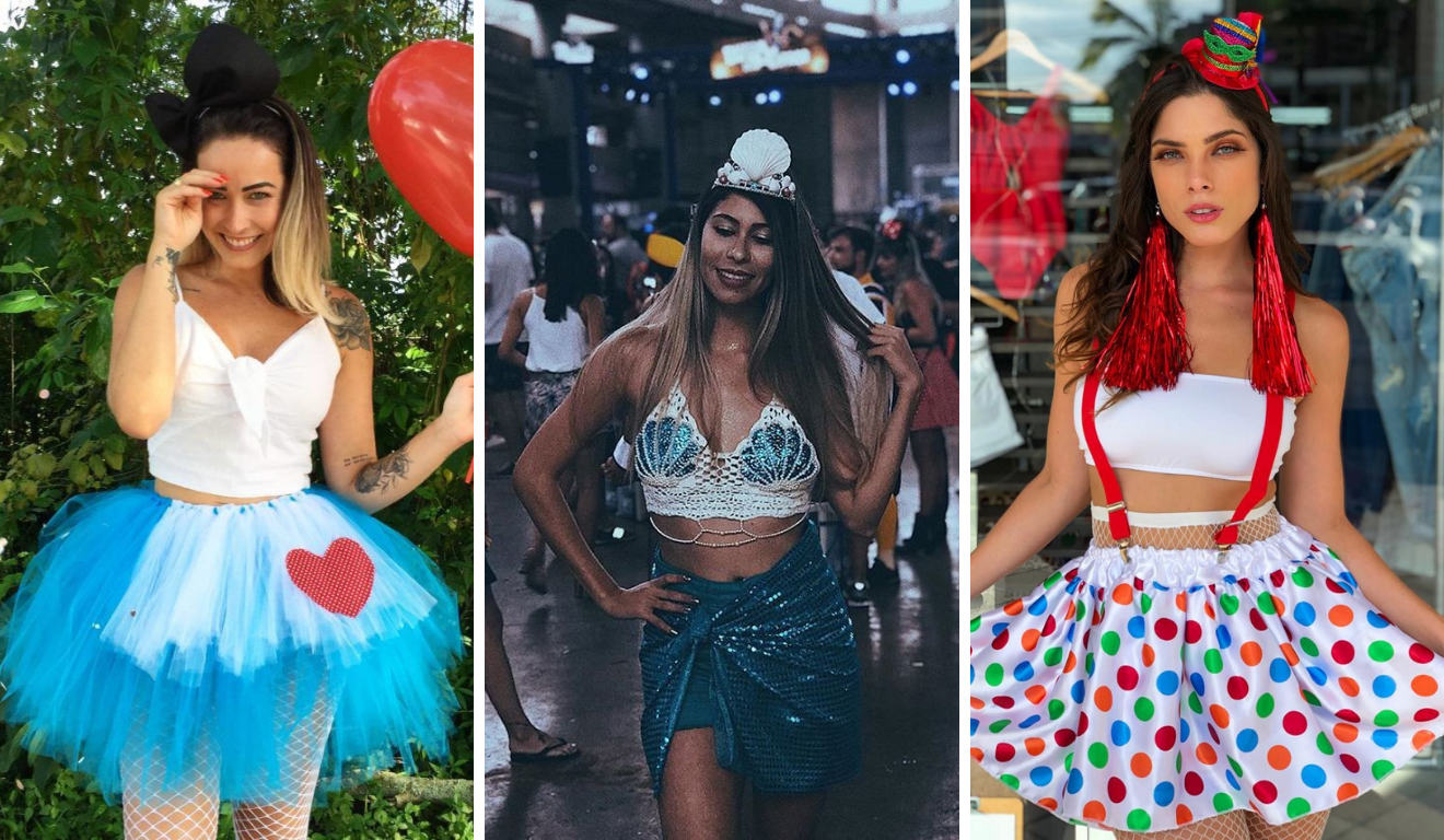 ideias de fantasias femininas fáceis