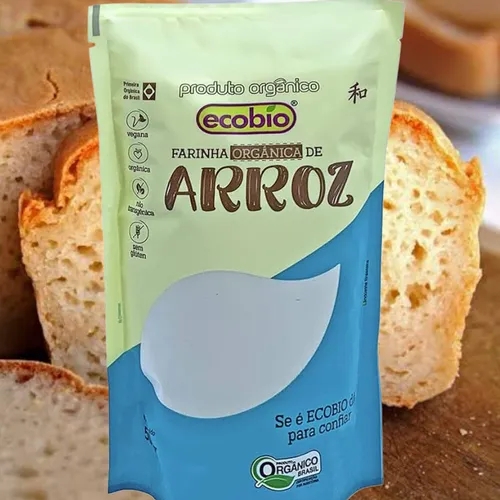 diferença farinha de arroz branca e integral