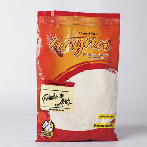 substituir glúten por farinha de arroz