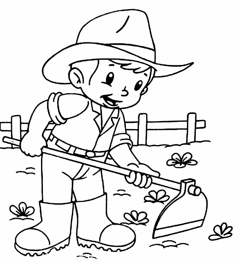 animais da fazenda para pintar