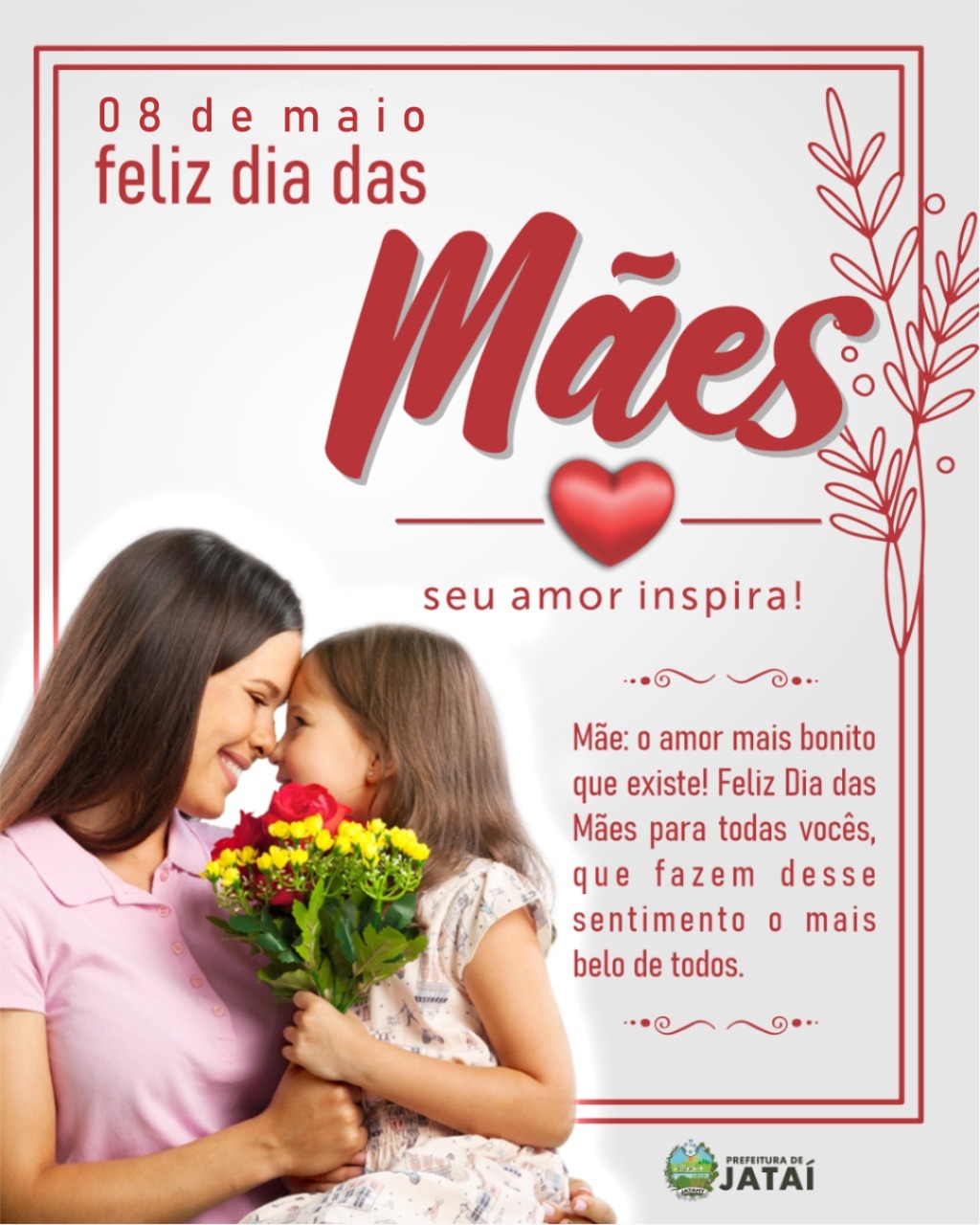 feliz dia das maes 2026