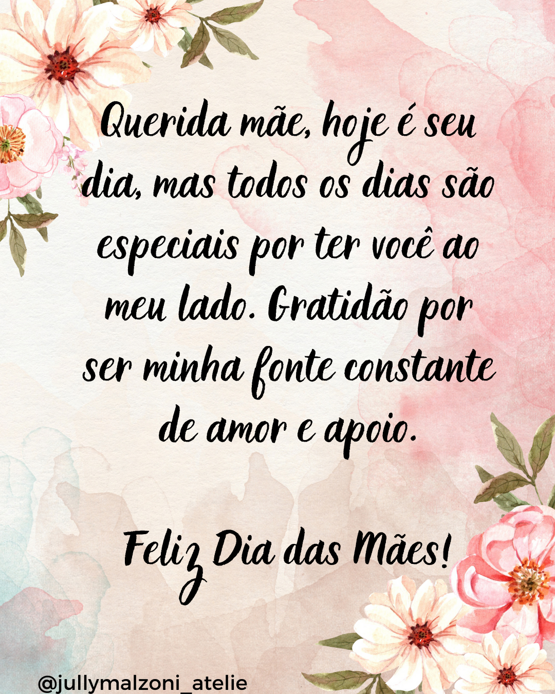 mensagem biblica dia das maes