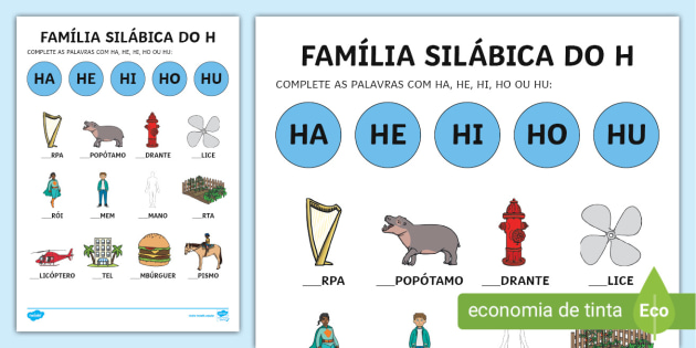 ferramentas com a letra h