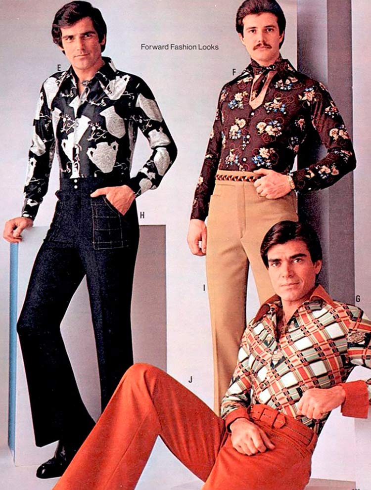 tendências moda anos 70