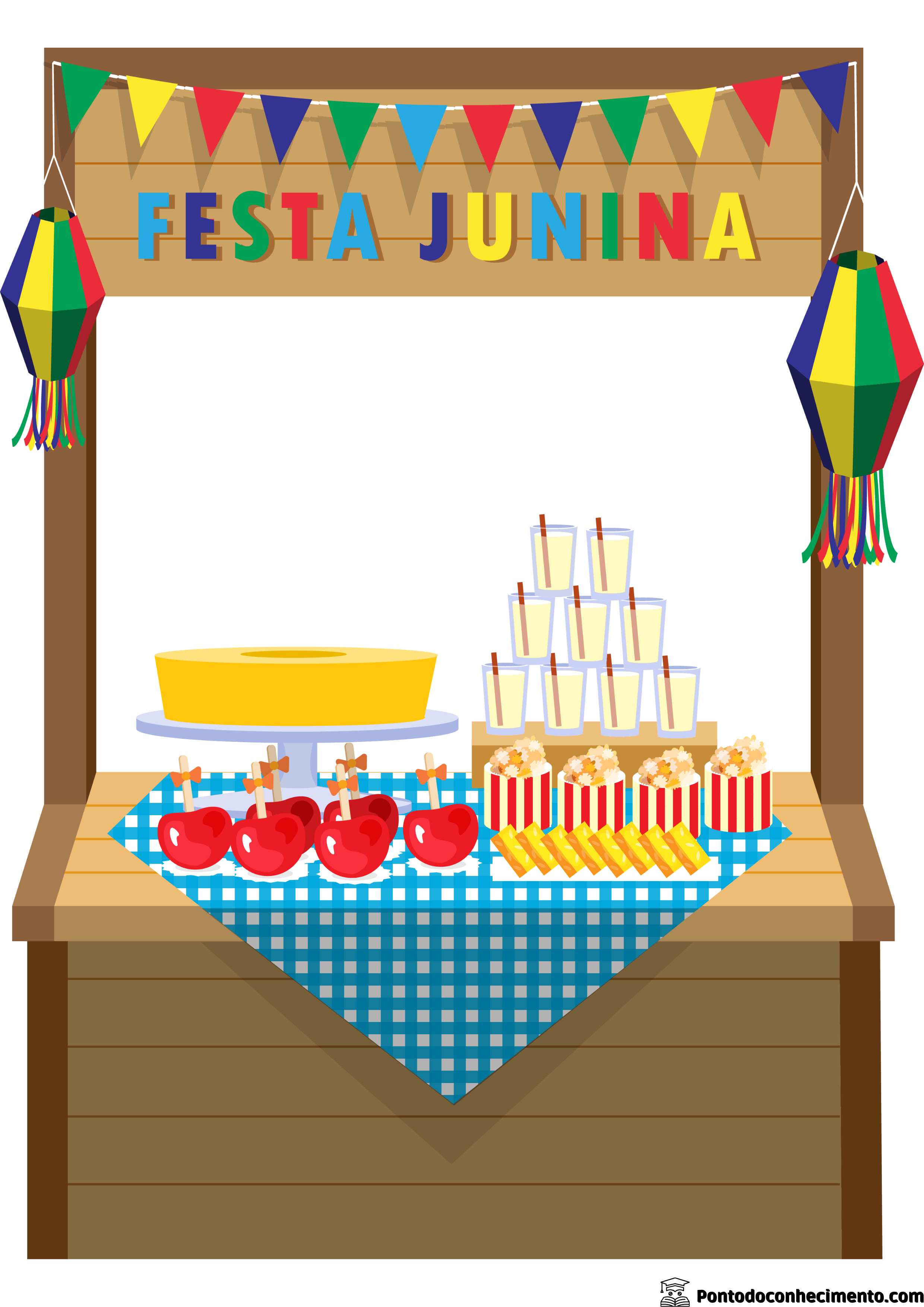 custo de materiais para atividades juninas de alfabetização